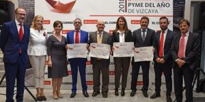 Urbegi premio-santander Premio de Banco Santander y la Cámara de Comercio de España por la aportación de Urbegi a la generación de empleo (Oct.2018)