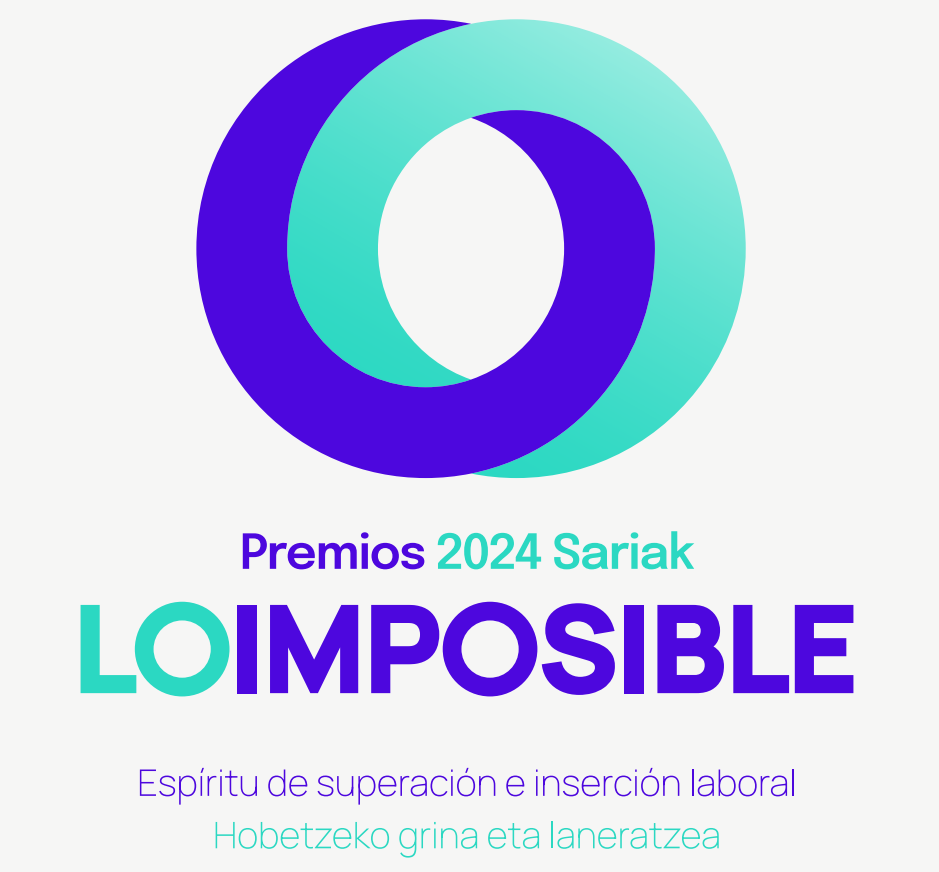 Logotipo de los Premios Lo Imposible 2024. Tercera edición de estos premios